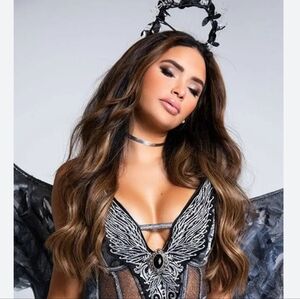 Dark Angel's Desire DELUXE Costume Wings InCharacter Costume W/ Wings New!